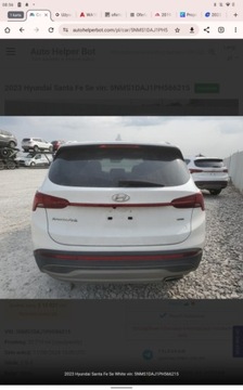 Hyundai Santa Fe IV 2023 Hyundai Santa Fe 2023 HYUNDAI SANTA FE SE 2.5 Benzyna 277KM, zdjęcie 6