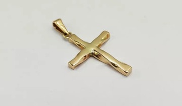 ZŁOTA ZAWIESZKA KRZYŻYK 14K W:6,35