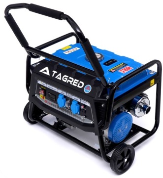 ЭЛЕКТРОГЕНЕРАТОР TAGRED 5600W AVR МОЩНЫЙ НА КОЛЕСАХ