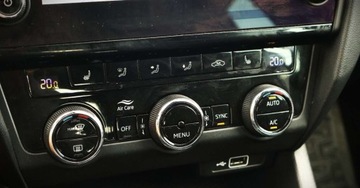 Skoda Octavia III RS Kombi Facelifting 2.0 TDI 184KM 2018 Skoda Octavia (nr 202) 2.0 184KM DSG Nawigacja Tempomat Parktronik Gwaranc, zdjęcie 23