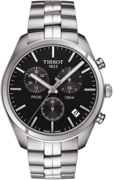 Zegarek Tissot, T101.417.11.051.00, Męski, PR 100 Quartz Chronograph