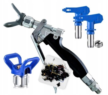 Крышка сопла RAC X + сопло 517 PAA для краскораспылителей Graco
