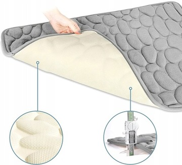 Коврик для ванной комнаты БЫСТРОСЫХАЮЩИЙ впитывающий коврик для кухни и ванной комнаты