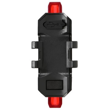 Lampka rowerowa latarka LED tylna mocna oświetlenie USB