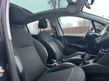 Peugeot 208 I Hatchback 5d Facelifting 1.6 BlueHDi 100KM 2016 Peugeot 208 1.6 diesel panorama dach zarej w PL ksiazka serwis zamiana, zdjęcie 27