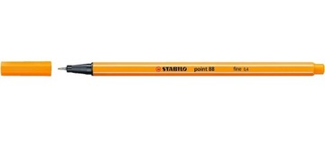 1 x Cienkopis STABILO POINT 88/54 POMARAŃCZ 0,4 mm