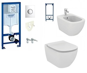 STELAŻ GROHE +MISA+BIDET IDEAL +STELAŻ BIDETOWY