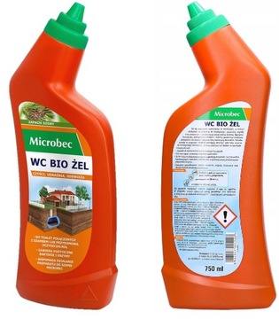 Bros MICROBEC wc BIO ŻEL 750 ml