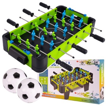 Настольный футбол Аркадная игра Мини-ворота для настольного футбола + мячи