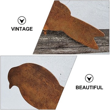 МЕТАЛЛИЧЕСКИЕ ПТИЦЫ МИНИАТЮРНЫЕ ПТИЦЫ ДЕКОРАТИВНЫЕ УКРАШЕНИЯ