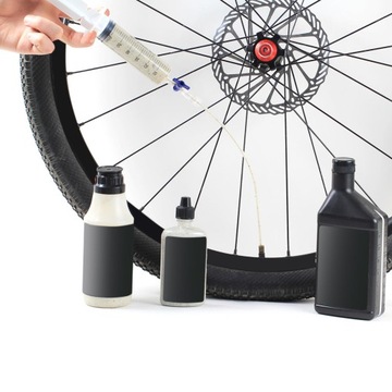 2 uncje środka do naprawy opon do rowerów górskich bez dętek z narzędziem do zaworów