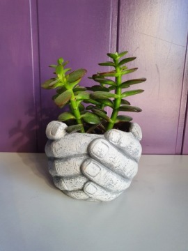 Украшение рук с местом для украшения цветочного горшка размера XXL