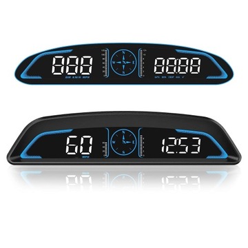 Wielofunkcyjny prędkościomierz GPS HUD Cyfrowy