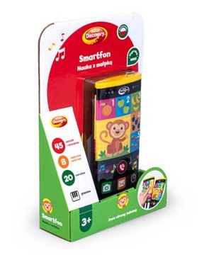 ИНТЕРАКТИВНОЕ ОБУЧЕНИЕ НА СМАРТФОНЕ DUMEL С ОБЕЗЬЯНОЙ PL +3