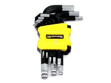 ZESTAW KLUCZY HEX 1.5-10 MM 9 ELE. WARYŃSKI IMBUSY