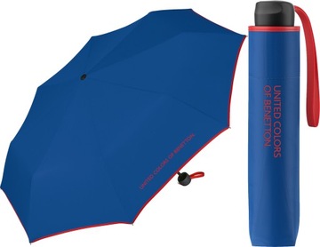 PARASOL PARASOLKA DAMSKA MĘSKA BENETTON SUPER MINI
