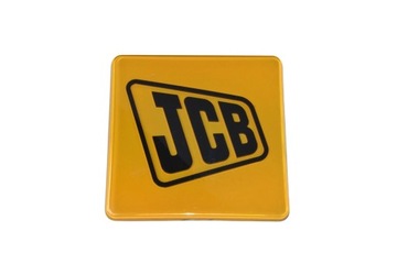 Naklejka przyklejana (plakietka) logo JCB 3CX 4CX