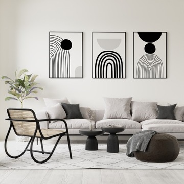 Набор из 3-х постеров 30х40 А3 БОХО Акварель БОЛЬШОЙ ВЫБОР