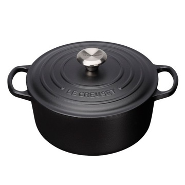 Garnek Signature żeliwny 22cm 3,3l czarny