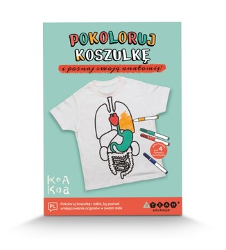 Koszulka do Malowania Nauka Anatomii KOA KOA r128