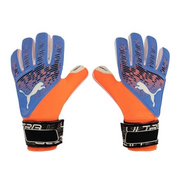 Rękawice bramkarskie PUMA Ultra Grip 2 RC ultra orange/blue glimmer 9.5