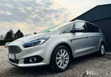 Ford S-Max II Van 2.0 TDCi 150KM 2017 Ford S-Max Bezwypadkowy, FV23, 4x4, Titanium, KredytowanieLeasing, gwaranc, zdjęcie 4