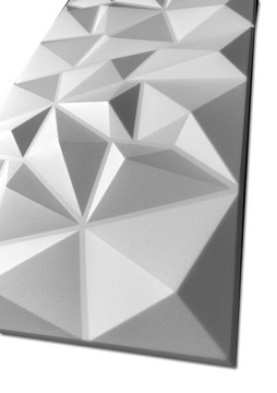 БЕЛЫЕ Потолочные коробки 3D панели из пенопласта Brilliant