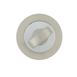 TARCZKA do Klamki PRESTO do WC NIKIEL SATYNA