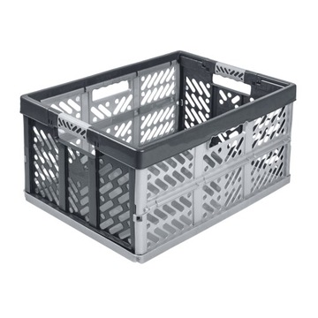 Корзина для покупок Keeper складная 45л Серо-серебристый 1029...