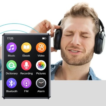 НОСИМЫЙ MP3-ПЛЕЕР С FM-РАДИО ПОРТАТИВНЫЙ MP3-ПЛЕЕР 128 ГБ