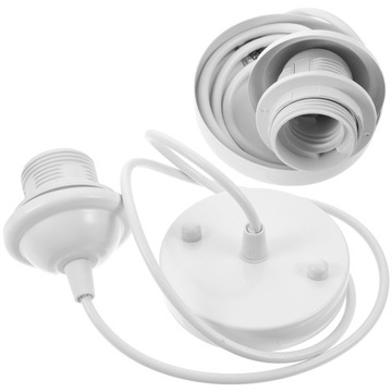 WISZĄCY ŻYRANDOL E27 UCHWYT NA ŻARÓWKĘ E27