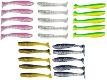 Набор спиннинговых приманок на окуня, щуку и судака