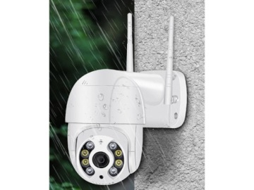 НАРУЖНАЯ ПОВОРОТНАЯ WIFI КАМЕРА, МОНИТОРИНГ FULL HD