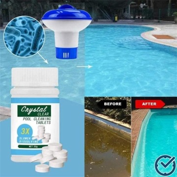 TABLETKI MULTI CHLOR 200G w dozownik basenowy