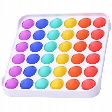 Push Bubble Pop It Zabawka Sensoryczna Anty Stres
