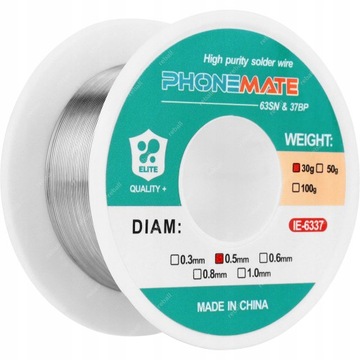 AMTECH 223-UV ПАСТА 10г + ПАЯЛКА 0,5 1,0 + ПОДСТАВКА-ОРГАНАЙЗЕР