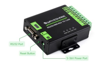 RS232/485/422 — преобразователь с множественной защитой CAN Modbus RTU