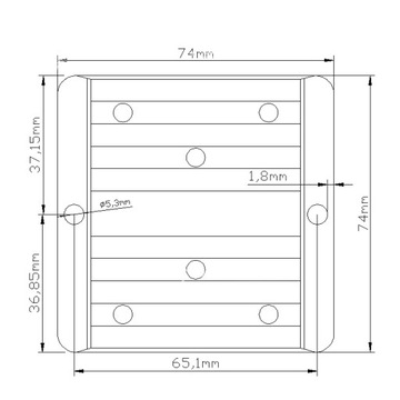 Преобразователь напряжения постоянного тока в постоянный 9-40 В в 24 В, 145 Вт