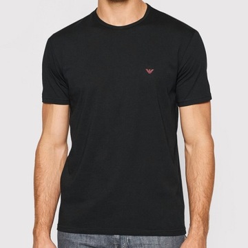Emporio Armani t-shirt koszulka męska czarna 111267-1A722-12976 S