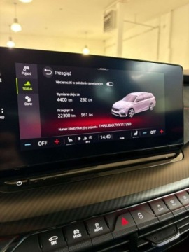 Skoda Octavia IV RS Kombi 2.0 TSI 245KM 2022 Skoda Octavia RS 2.0 TSI 245KM DSG Navi Head Up FV23 2.0 Benzyna, zdjęcie 21