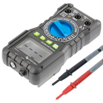 Miernik uniwersalny multimetr LCD Hogert HT1E600