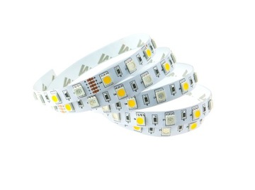 Taśma LED RGBW pasek 1m 60/m IP20 BIAŁY CIEPŁY 12V