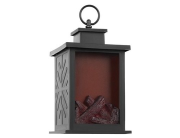 КАМИН СВЕТОДИОДНЫЙ ФОНАРЬ С ОГНЕМ, ДВИЖУЩИМСЯ 3D ПЛАМЕНЕМ