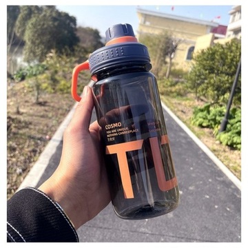 BUTELKA NA WODĘ BIDON NA SIŁOWNIĘ FITNESS 600ml przenośny mały BD01
