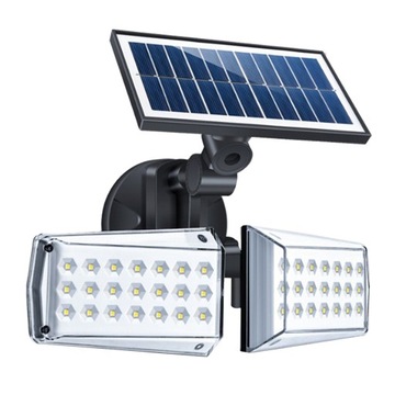 1 zestaw LED lampa korytarzowa zasilana energią sł