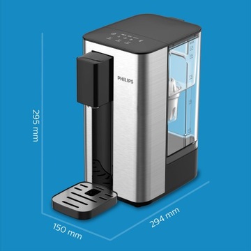 Dystrybutor wody na blat PHILIPS ADD5906S/10 z wodą filtrowaną i gorącą