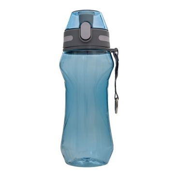 BIDON Z TRITANU PRIMO 660ML UCHWYT OTWIERANIE NA PRZYCISK - NIEBIESKI