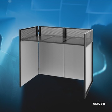 DJ STAND DB4 Pro Vonyx DJ ЭКРАН черный СТОЛ