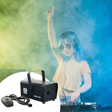 Дымогенератор 400Вт Hornet400 проводной пульт/ дымовая жидкость Firefog+ 1л