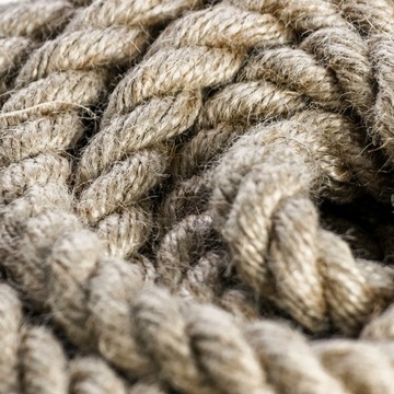 ДЖУТОВАЯ ВЕРЕВКА 20ММ, 20м, ДЕКОРАТИВНАЯ ВЕРЕВКА + Халява